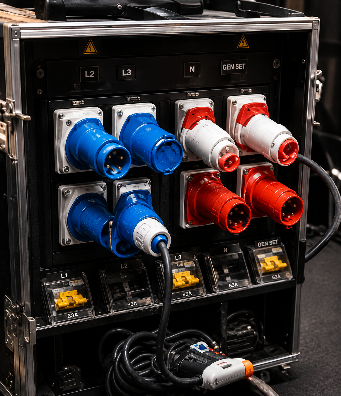 Event power distribution